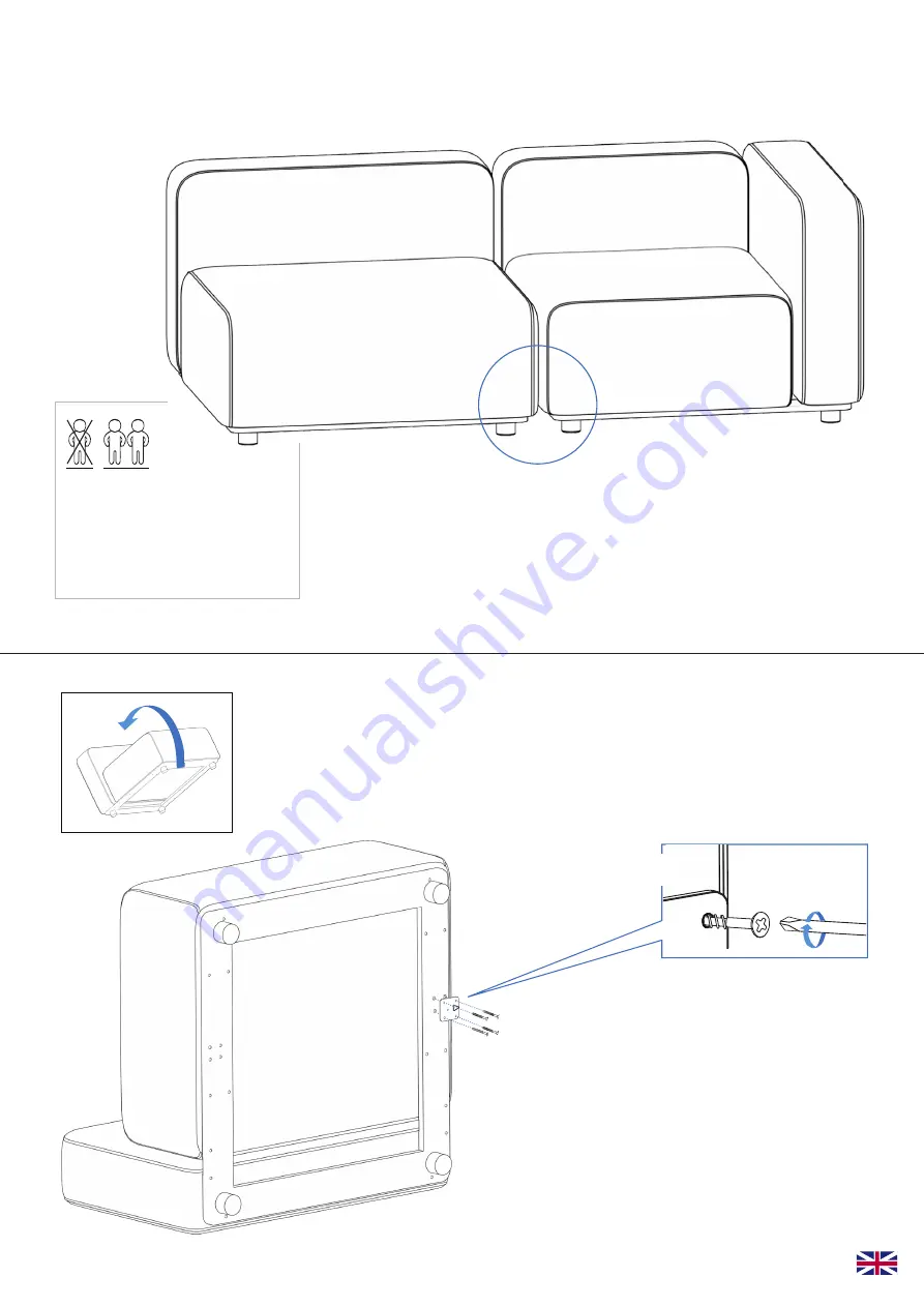 SACKit Cobana Lounge Sofa Скачать руководство пользователя страница 7