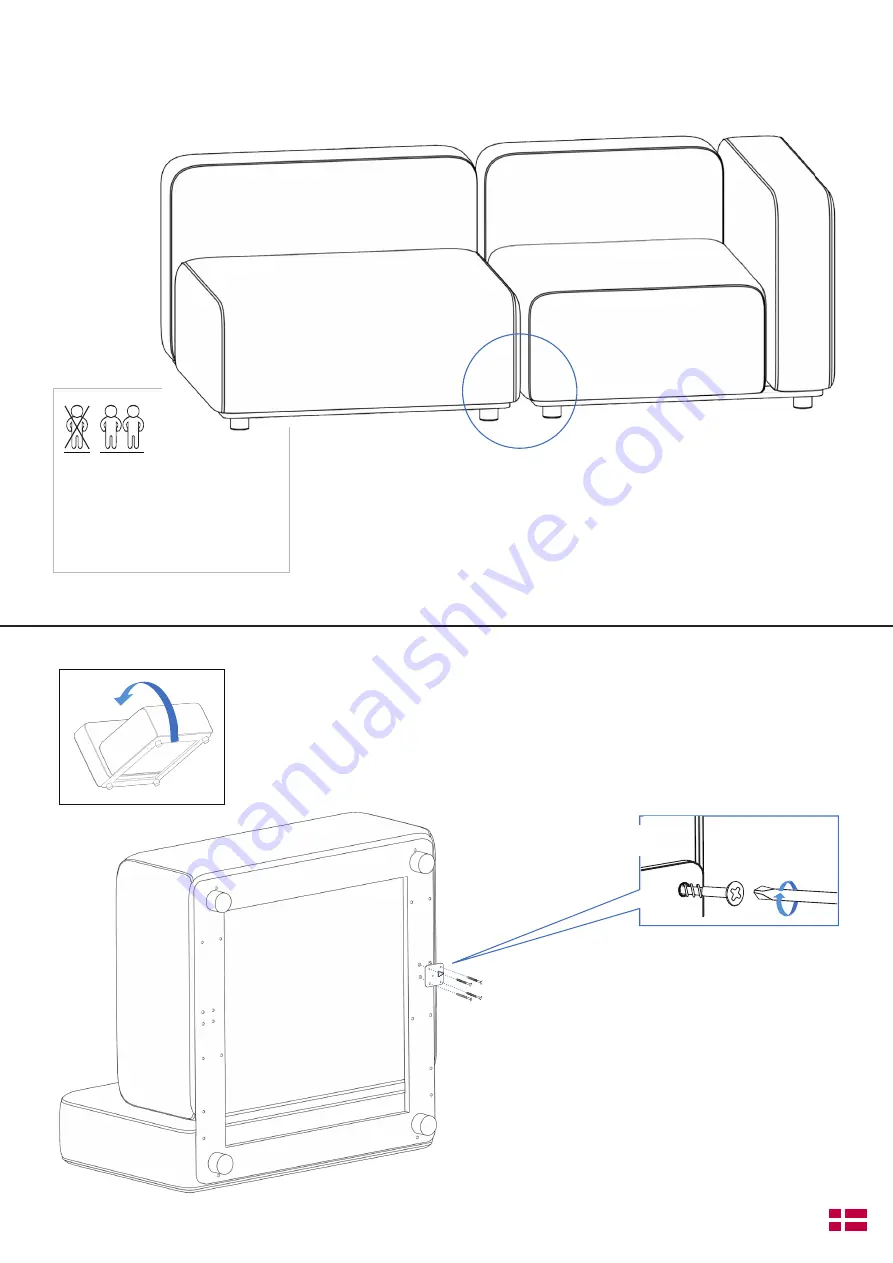 SACKit Cobana Lounge Sofa Скачать руководство пользователя страница 15