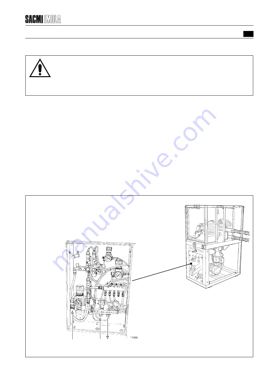 Sacmi BTA 900 Instruction Manual Download Page 49