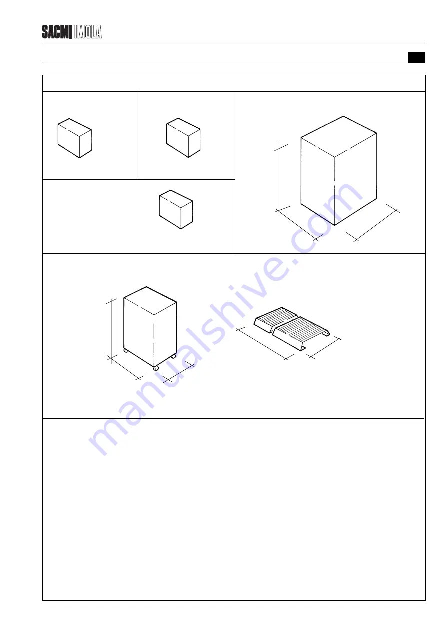 Sacmi PMV 224 Maintenance And Operation Manual Download Page 45