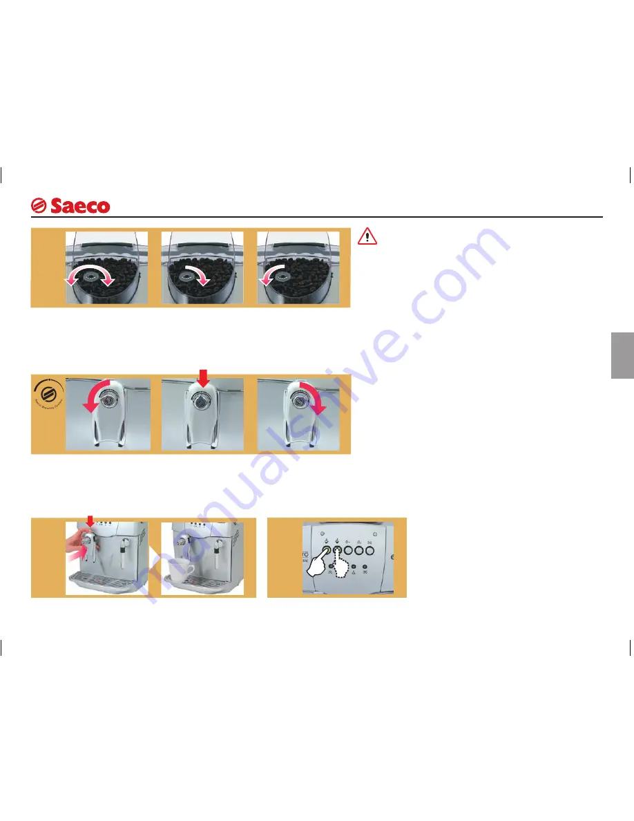 Saeco 10000050 Скачать руководство пользователя страница 39