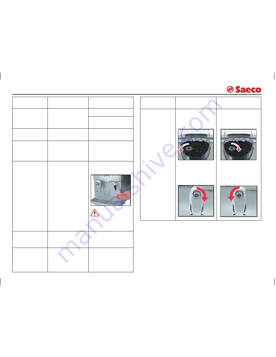 Saeco 10000050 Скачать руководство пользователя страница 48