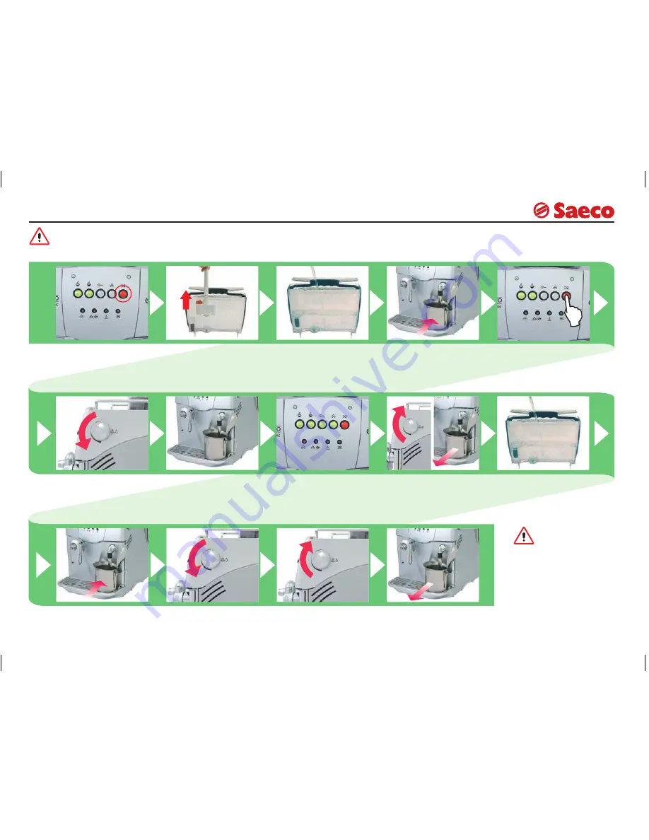 Saeco 10000050 Operating Instructions Manual Download Page 58