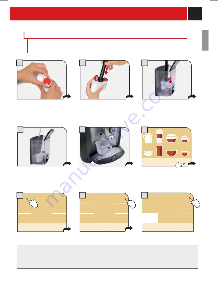 Saeco 10000100 Operating And Maintenance Manual Download Page 9