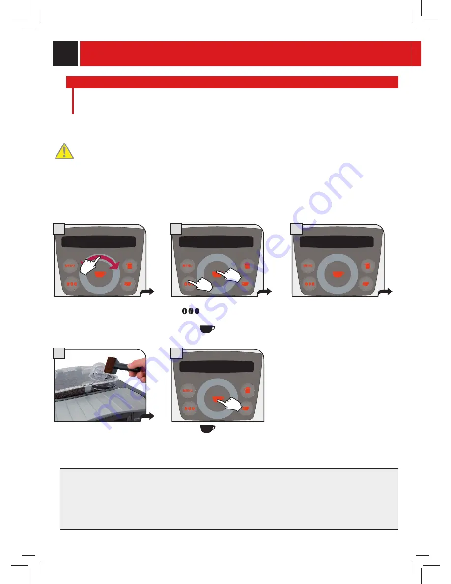 Saeco 10000105 Operating And Maintenance Manual Download Page 15