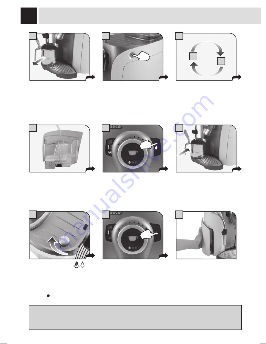 Saeco 10000206 Operating And Maintenance Manual Download Page 17