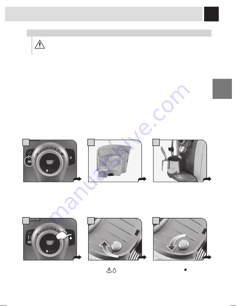 Saeco 10000206 Operating And Maintenance Manual Download Page 38