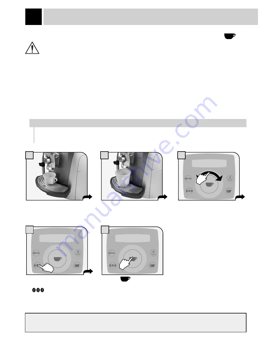 Saeco 10000241 Operating And Maintenance Manual Download Page 13