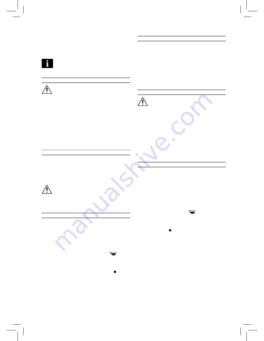 Saeco 10001542 Operating Instructions Manual Download Page 16