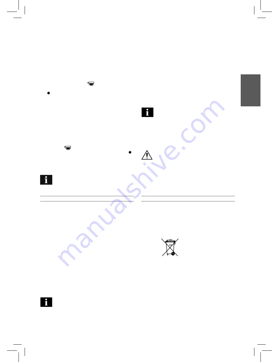 Saeco 10001542 Operating Instructions Manual Download Page 19