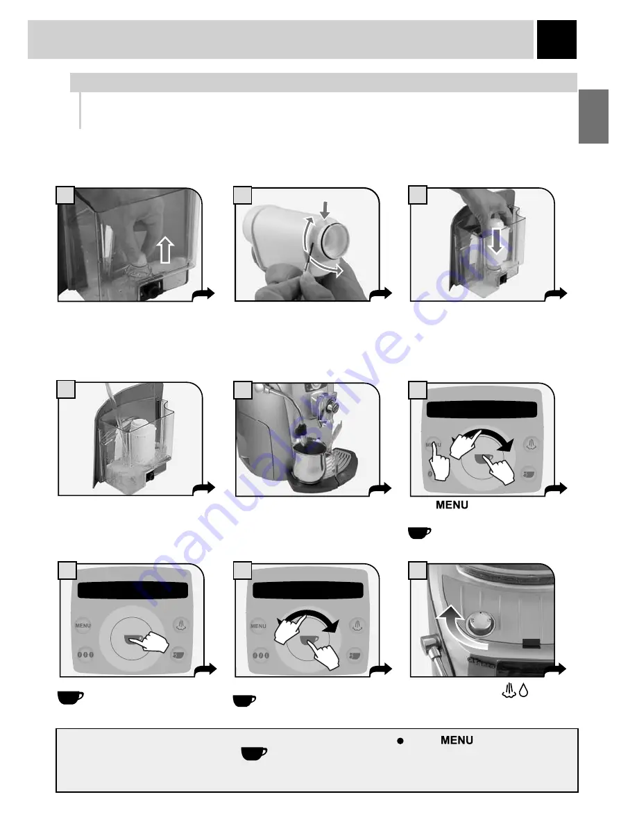 Saeco 10002753 Operating And Maintenance Manual Download Page 10