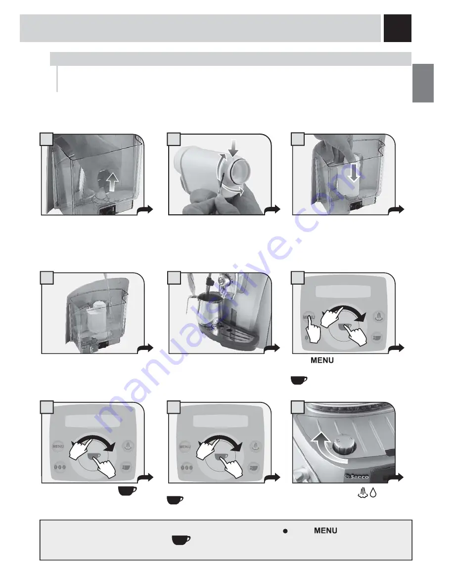 Saeco 10002865 Скачать руководство пользователя страница 9