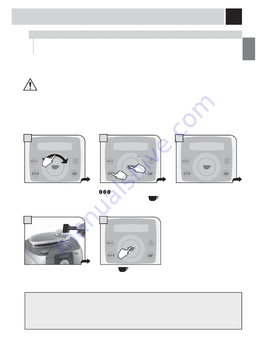 Saeco 10002865 Скачать руководство пользователя страница 15