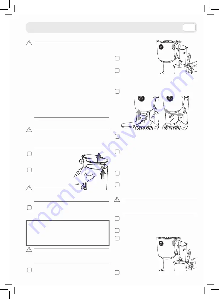 Saeco 10003106/EU Operating Instructions Manual Download Page 21