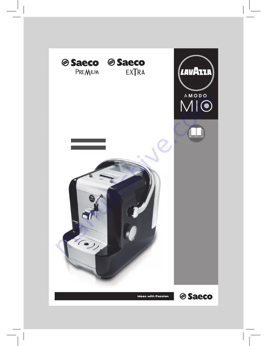 Saeco 10003168/ZA Operating Instructions Manual Download Page 1