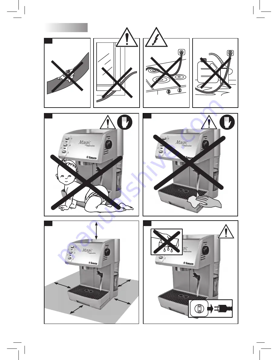 Saeco 711547608 Operating Instructions Manual Download Page 8