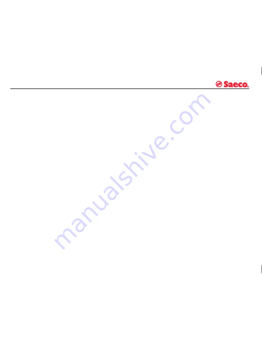 Saeco 740804050 Operating Instructions Manual Download Page 46