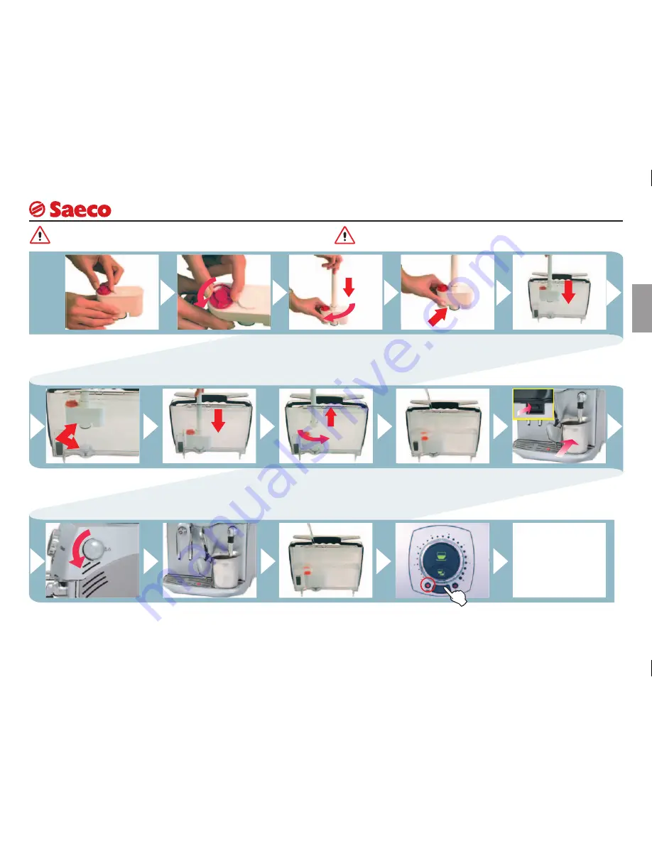 Saeco 740821408 Operating Instructions Manual Download Page 27