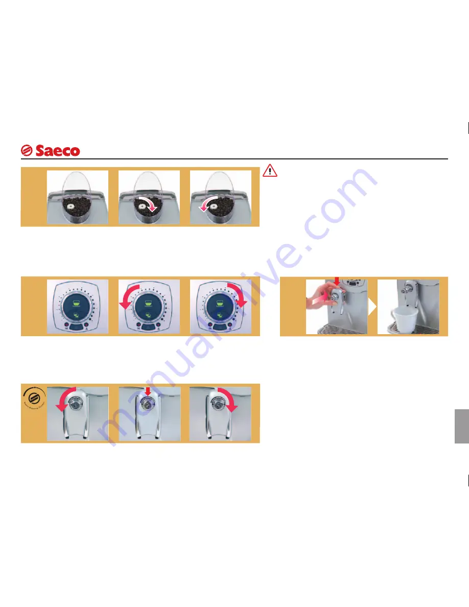 Saeco 740821408 Operating Instructions Manual Download Page 91