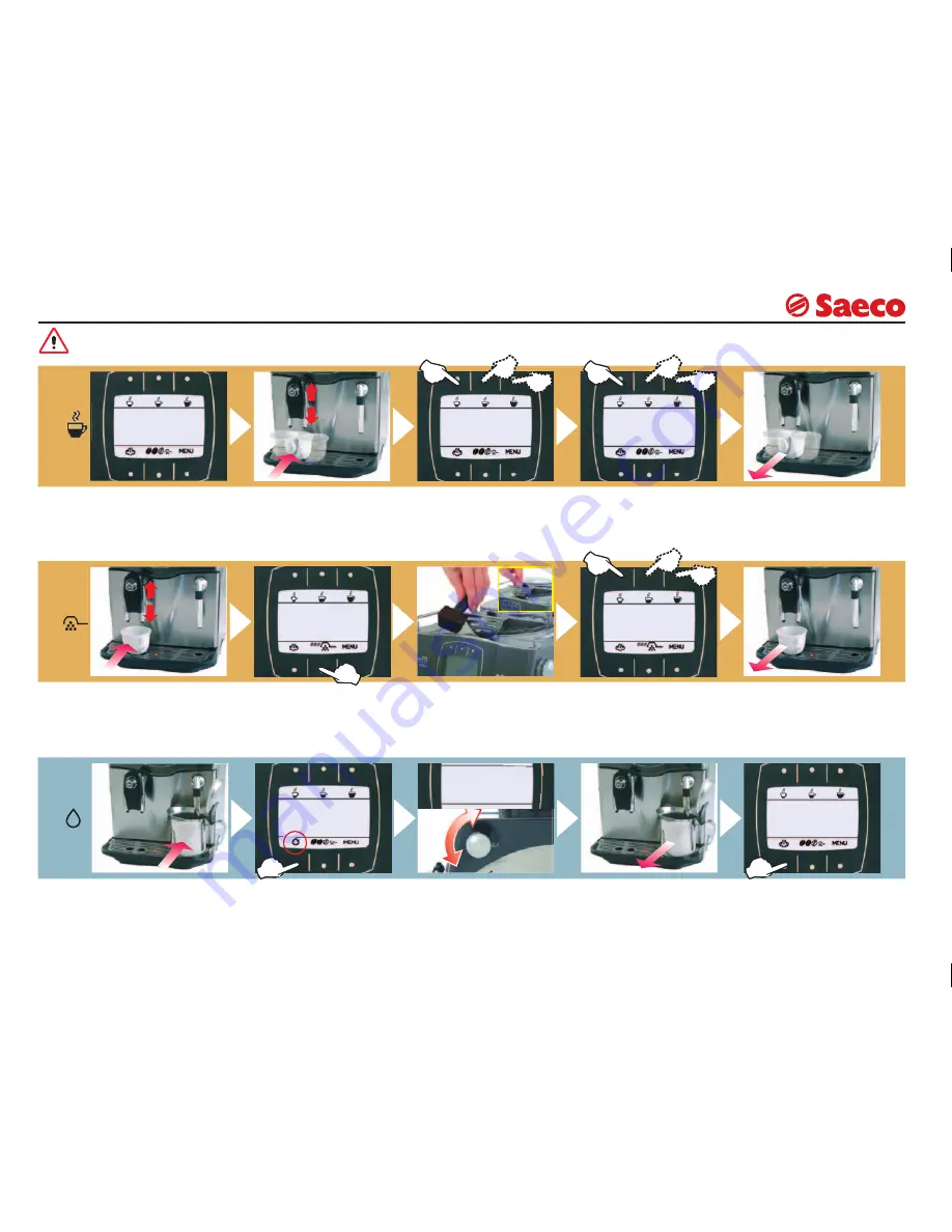 Saeco 740823349 Operating Instructions Manual Download Page 8