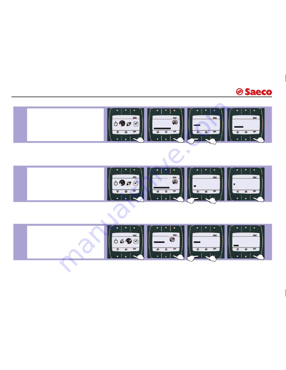 Saeco 740823349 Operating Instructions Manual Download Page 16