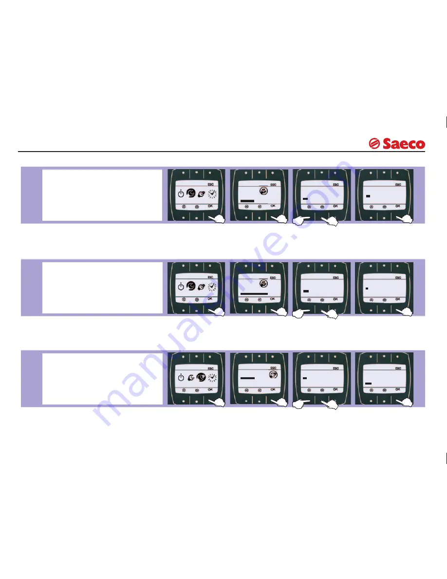 Saeco 740823349 Operating Instructions Manual Download Page 64