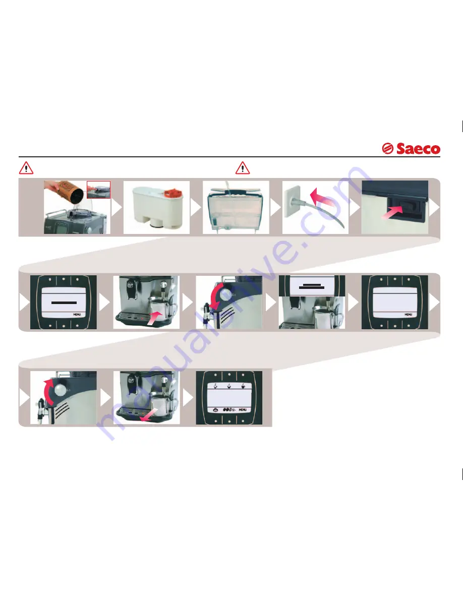 Saeco 740823349 Operating Instructions Manual Download Page 126