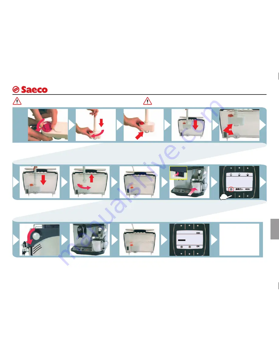 Saeco 740823349 Operating Instructions Manual Download Page 131