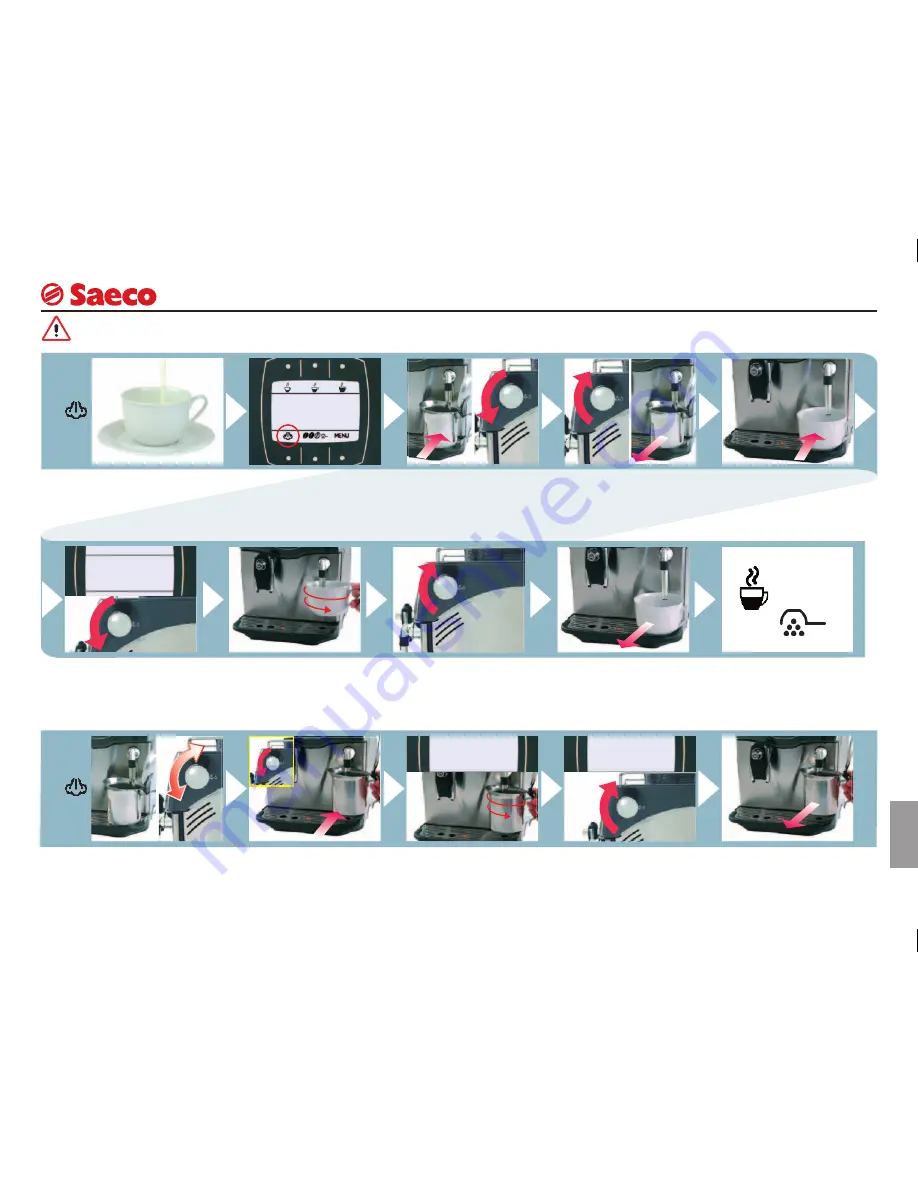 Saeco 740823349 Operating Instructions Manual Download Page 153