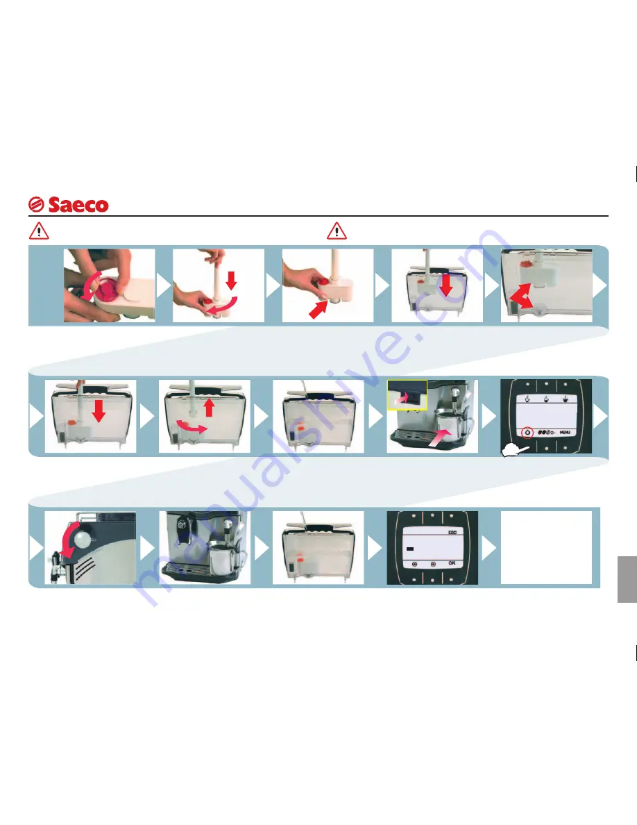 Saeco 740823349 Operating Instructions Manual Download Page 155