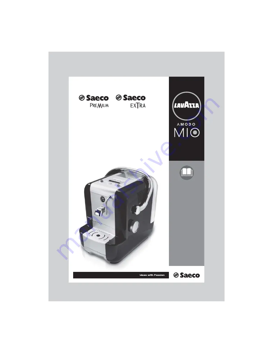 Saeco A MODO MIO extra Operating Instructions Manual Download Page 1