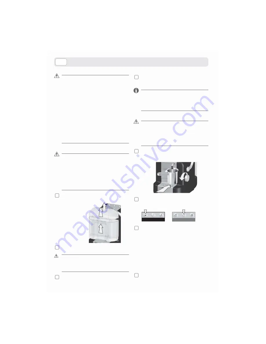 Saeco A MODO MIO extra Operating Instructions Manual Download Page 36