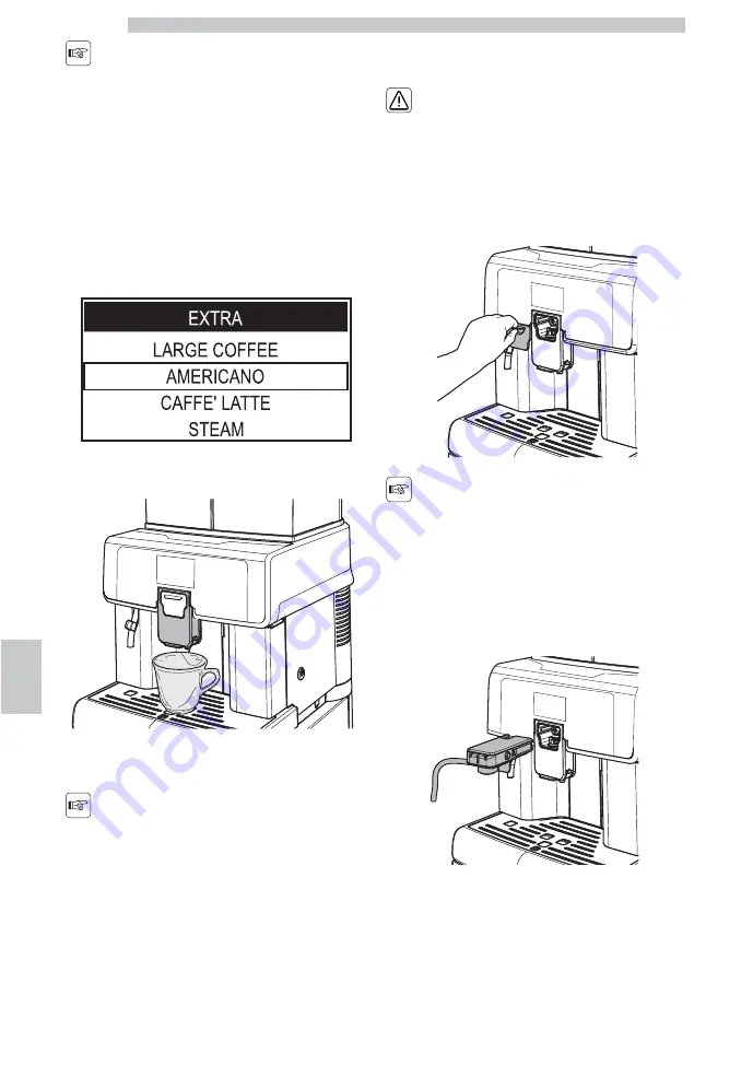 Saeco AULIKA EVO TOP HSC Operation And Maintenance Download Page 74