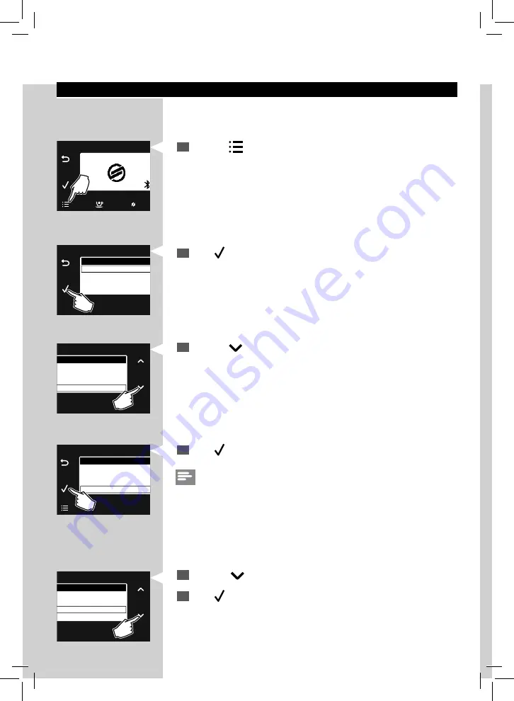 Saeco Gran Baristo Avanti HD8964/47 User Manual Download Page 62