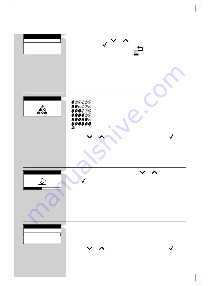 Saeco Gran Baristo Avanti HD8964/47 User Manual Download Page 63