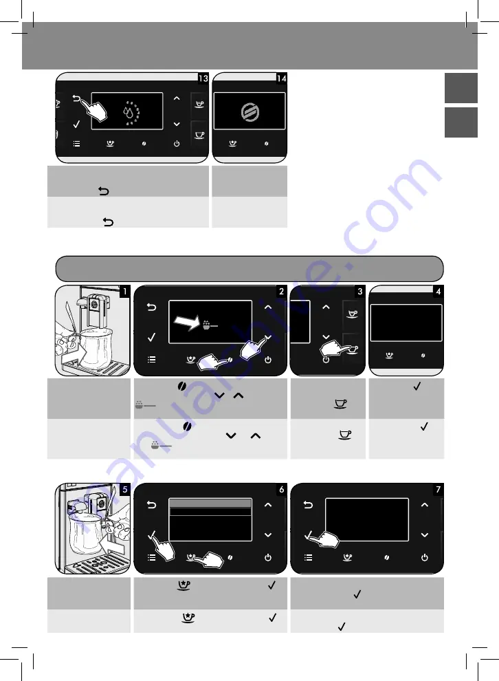 Saeco Gran Baristo HD8966 Скачать руководство пользователя страница 11