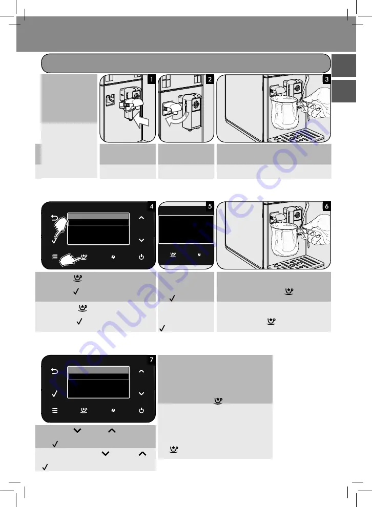 Saeco Gran Baristo HD8966 Quick Instruction Manual Download Page 17