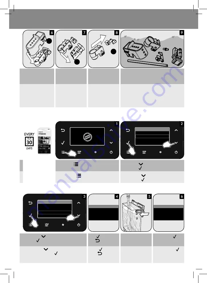 Saeco Gran Baristo HD8966 Quick Instruction Manual Download Page 72