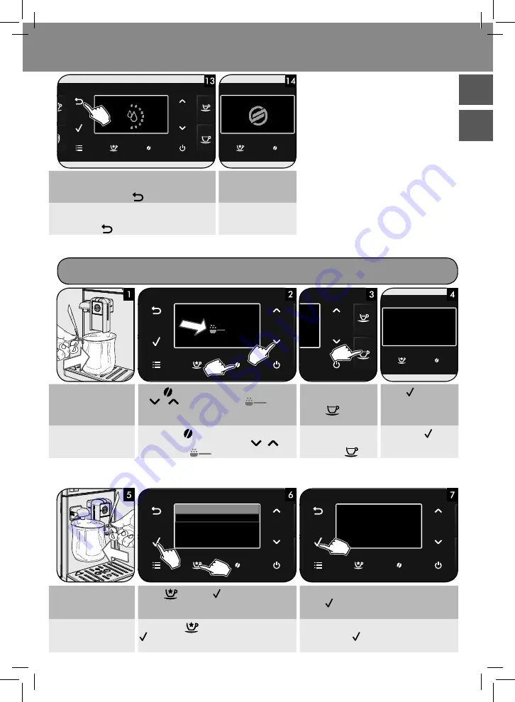 Saeco GranBaristo HD8964 Quick Instruction Manual Download Page 11