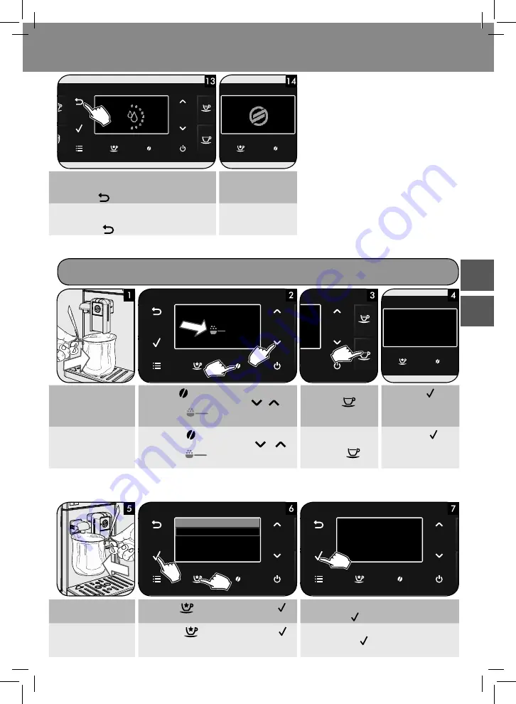 Saeco GranBaristo HD8964 Quick Instruction Manual Download Page 55