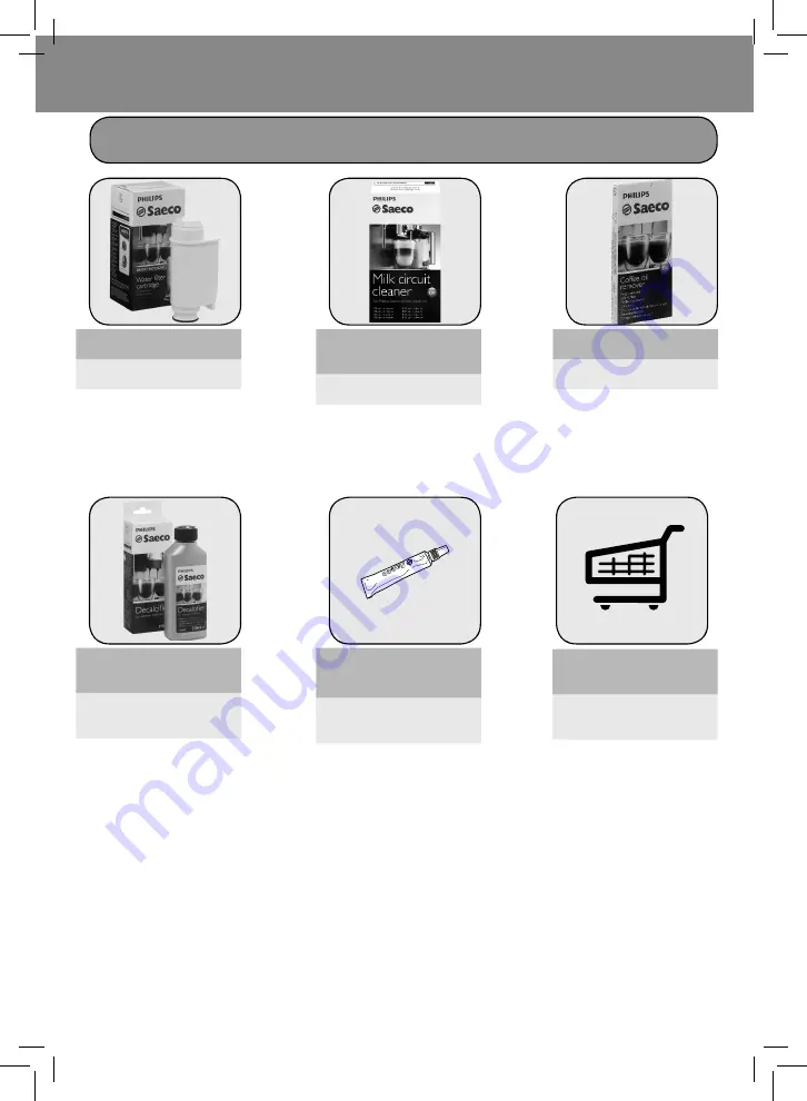 Saeco GranBaristo HD8964 Quick Instruction Manual Download Page 70