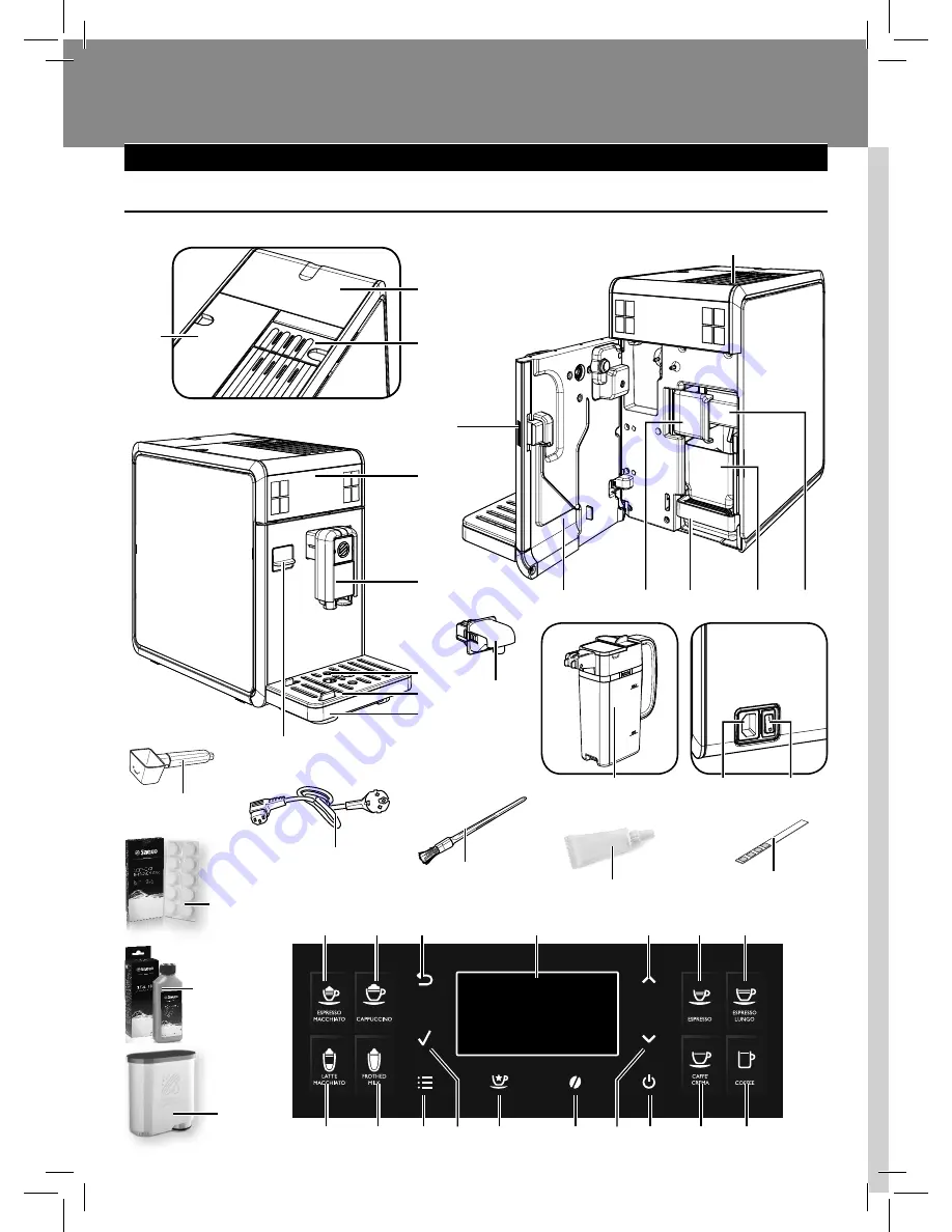 Saeco Grand Baristo User Manual Download Page 12