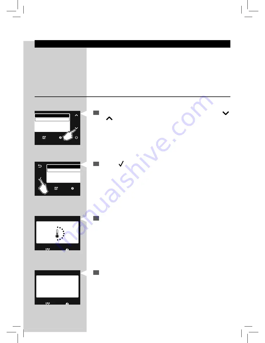 Saeco Grand Baristo User Manual Download Page 17