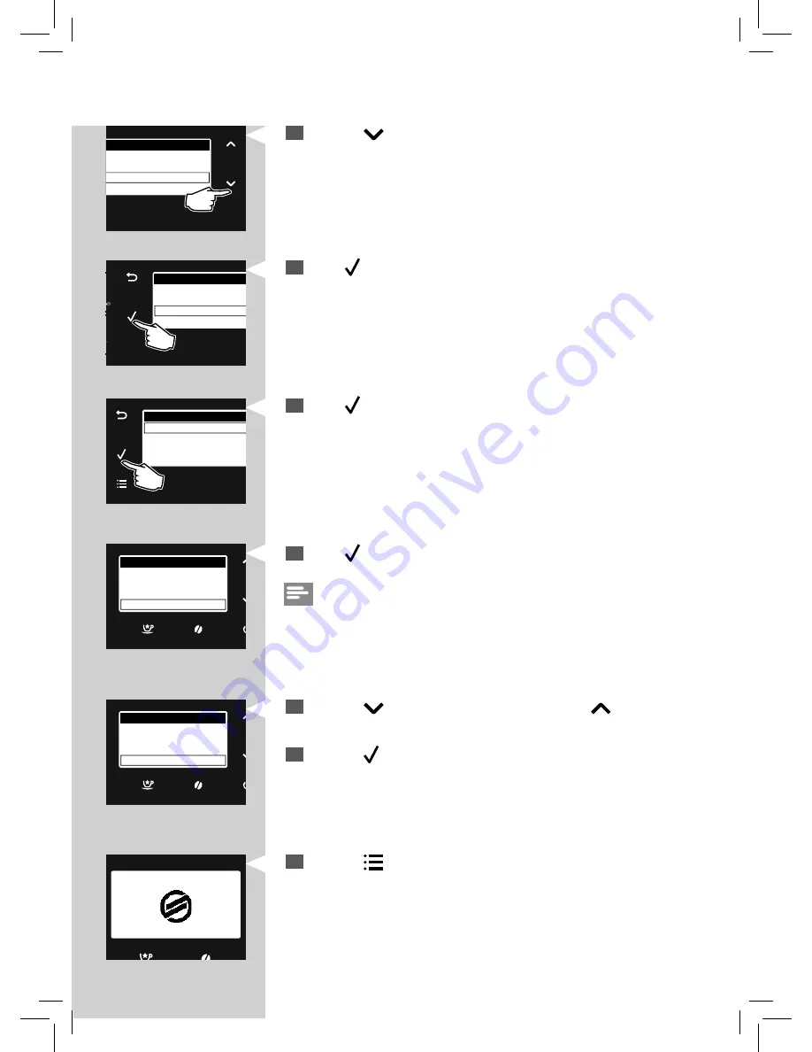 Saeco Grand Baristo User Manual Download Page 23