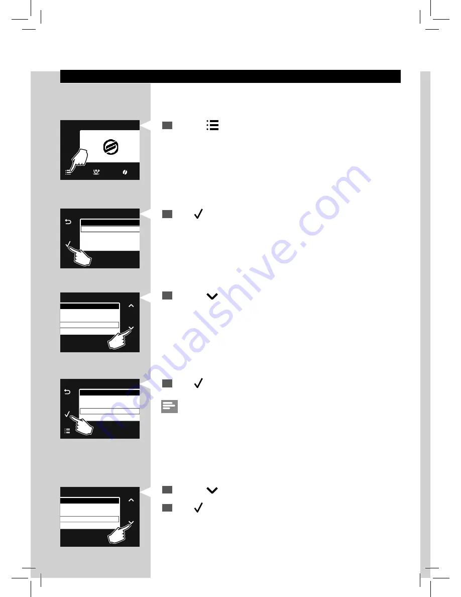 Saeco Grand Baristo User Manual Download Page 60