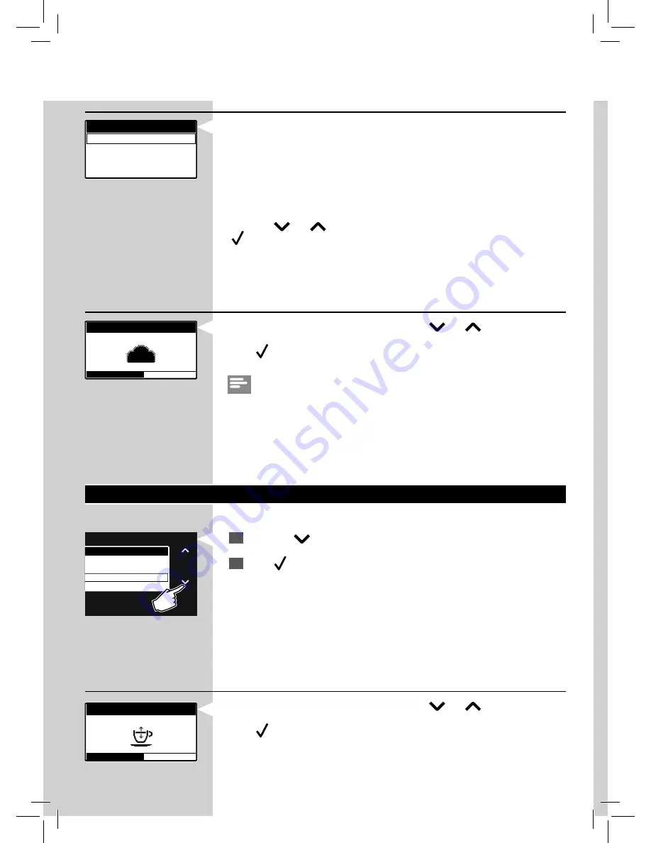 Saeco Grand Baristo User Manual Download Page 62