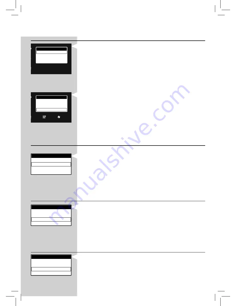 Saeco Grand Baristo User Manual Download Page 65