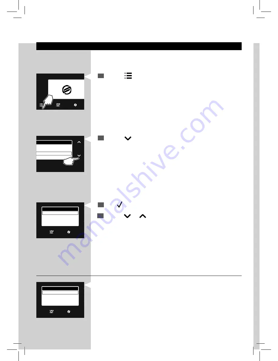 Saeco Grand Baristo User Manual Download Page 68