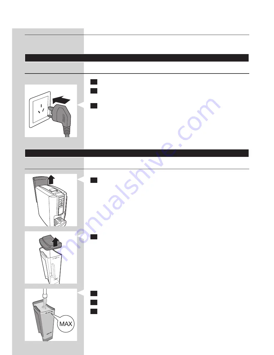 Saeco HD8603 Bravista Latte + User Manual Download Page 9