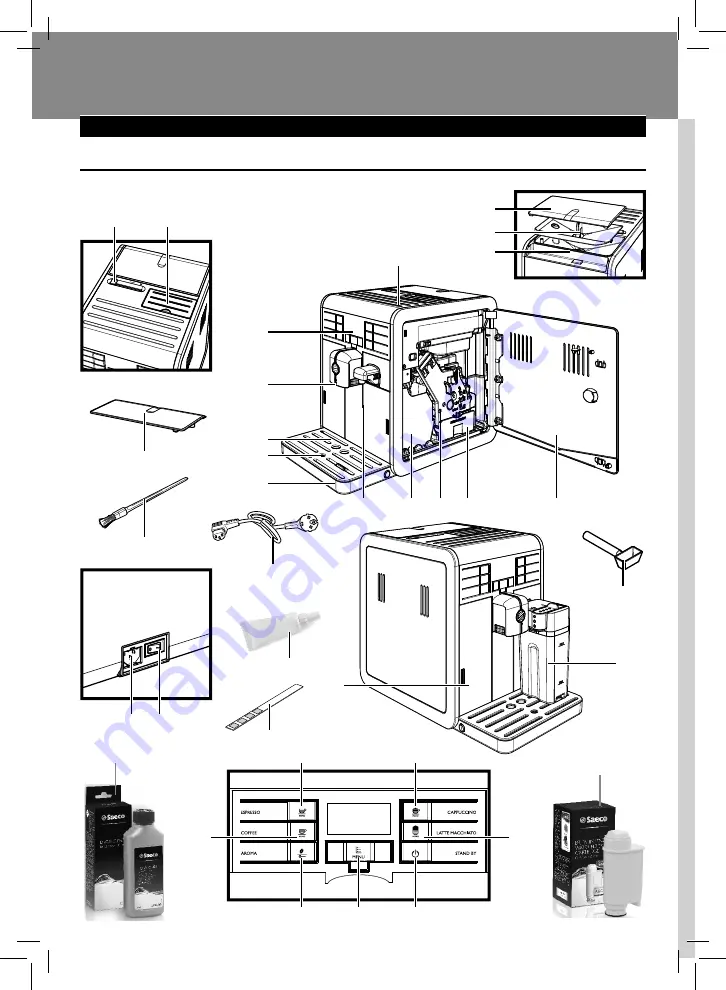 Saeco HD8869 User Manual Download Page 10